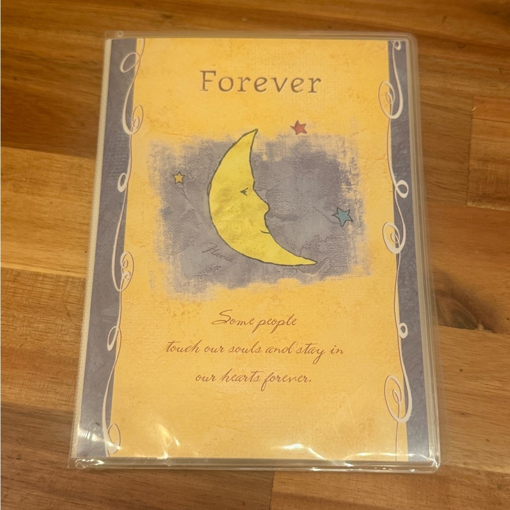 Y2K 90s Vintage Celestial Crescent Moon 🌙 Photo Book 4.75x6.5 Holds 36 Pictures